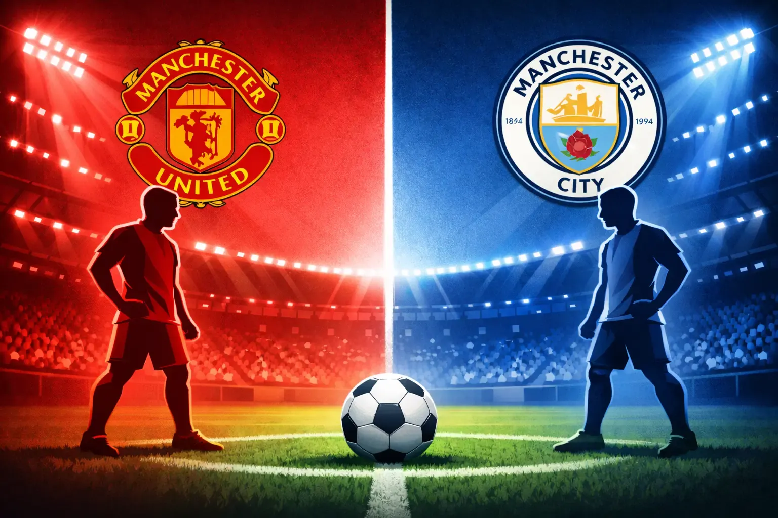 Manchester United Triumphs Over City in Carrick's Return