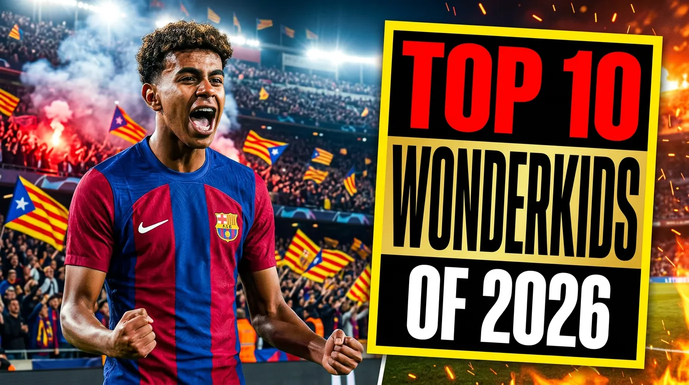 Top wonderkids in football 2026: best young players & future superstars (#1-10)