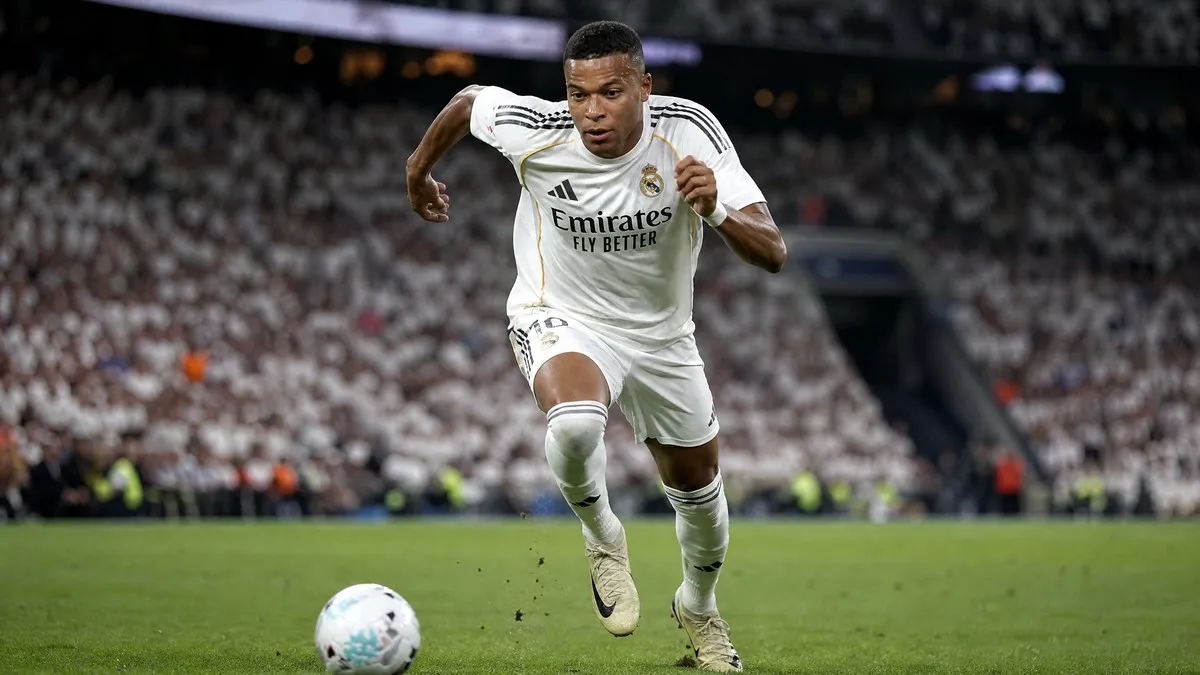 Kylian Mbappe in action for Real Madrid as Louis Saha backs a Premier League transfer to Manchester United
