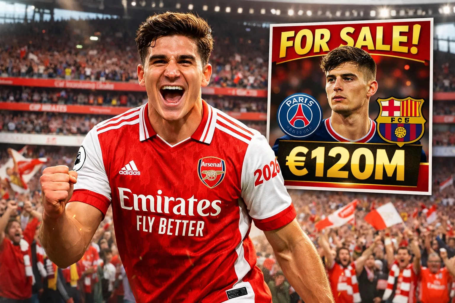Arsenal Julian Alvarez transfer news: Havertz sale plan