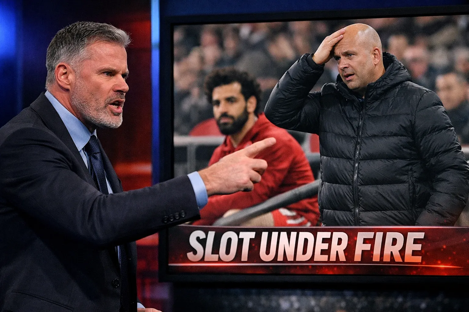 Liverpool Champions League exit: Carragher slams Slot