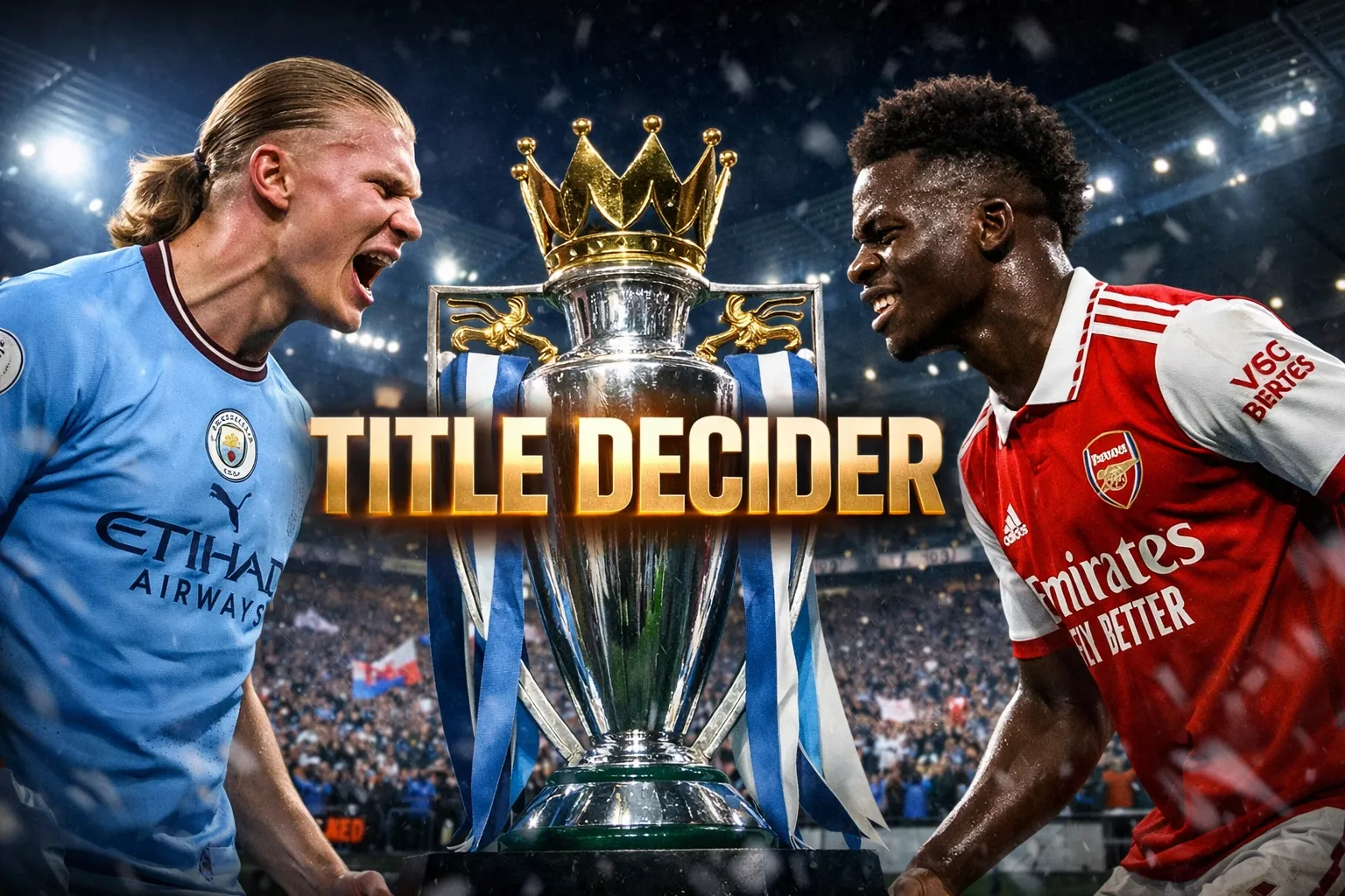 Premier League title decider: City vs Arsenal
