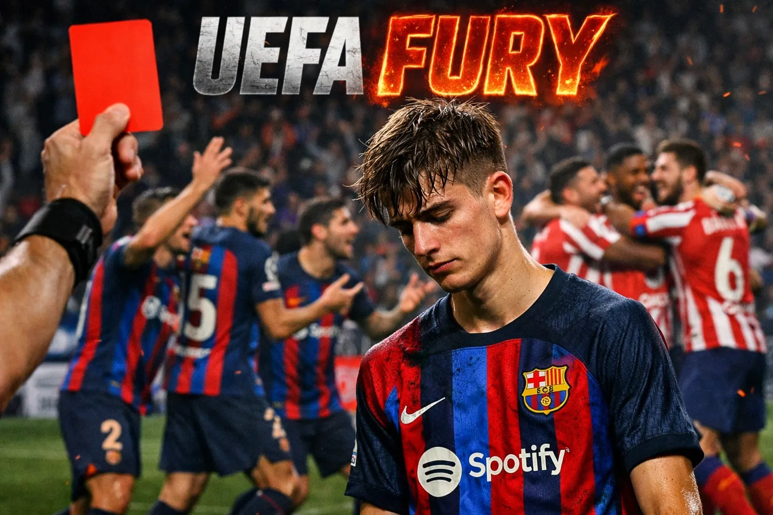 Barcelona Champions League defeat sparks UEFA fury