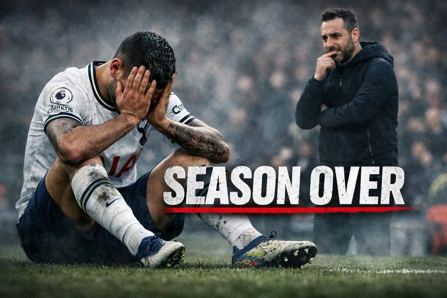 Cristian Romero injury rocks Spurs relegation fight