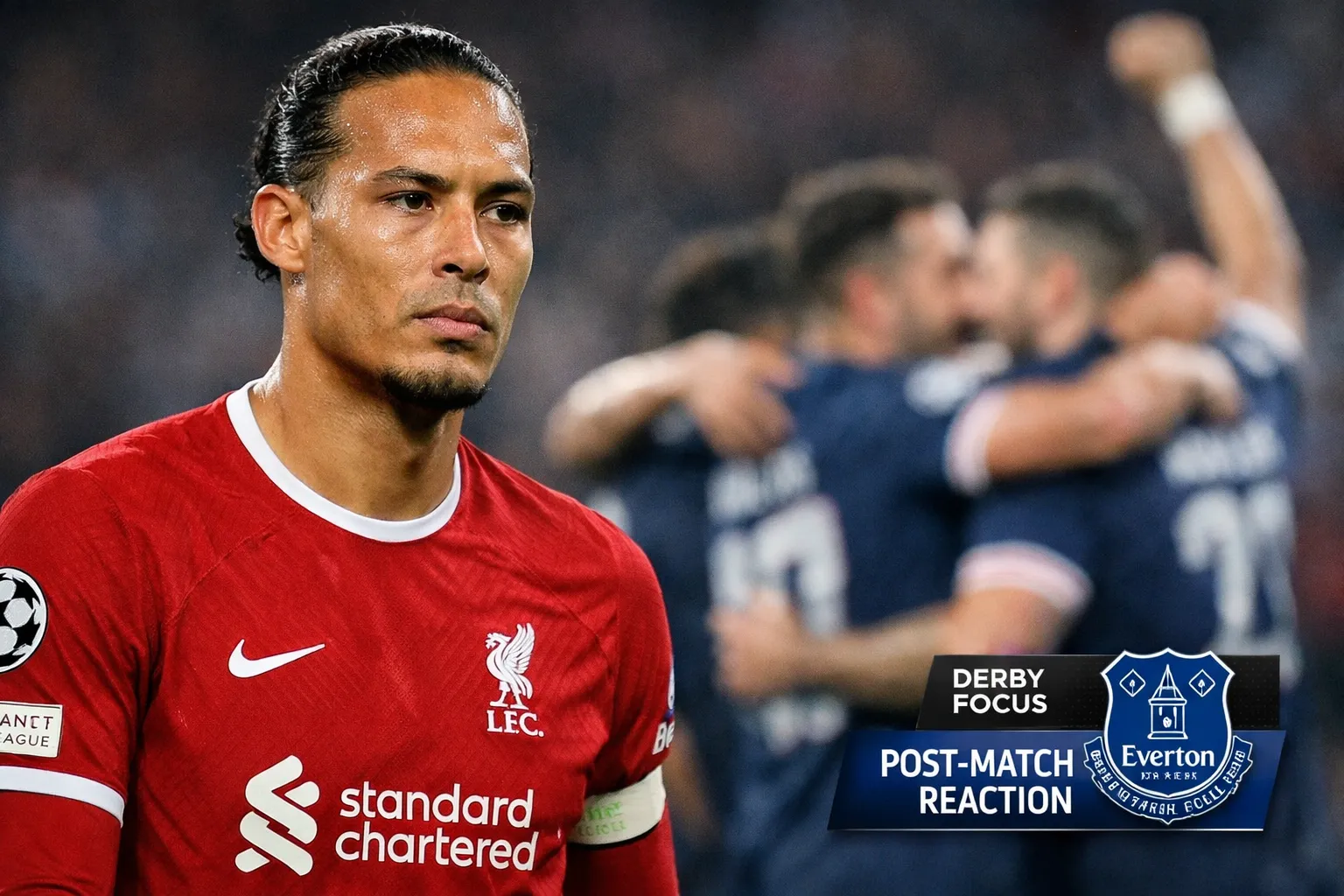 Liverpool Champions League exit: Van Dijk reacts