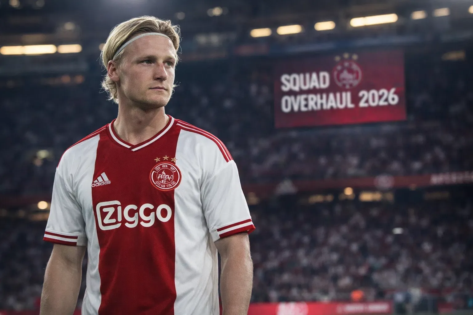 Kasper Dolberg Ajax future amid Jordi Cruijff overhaul