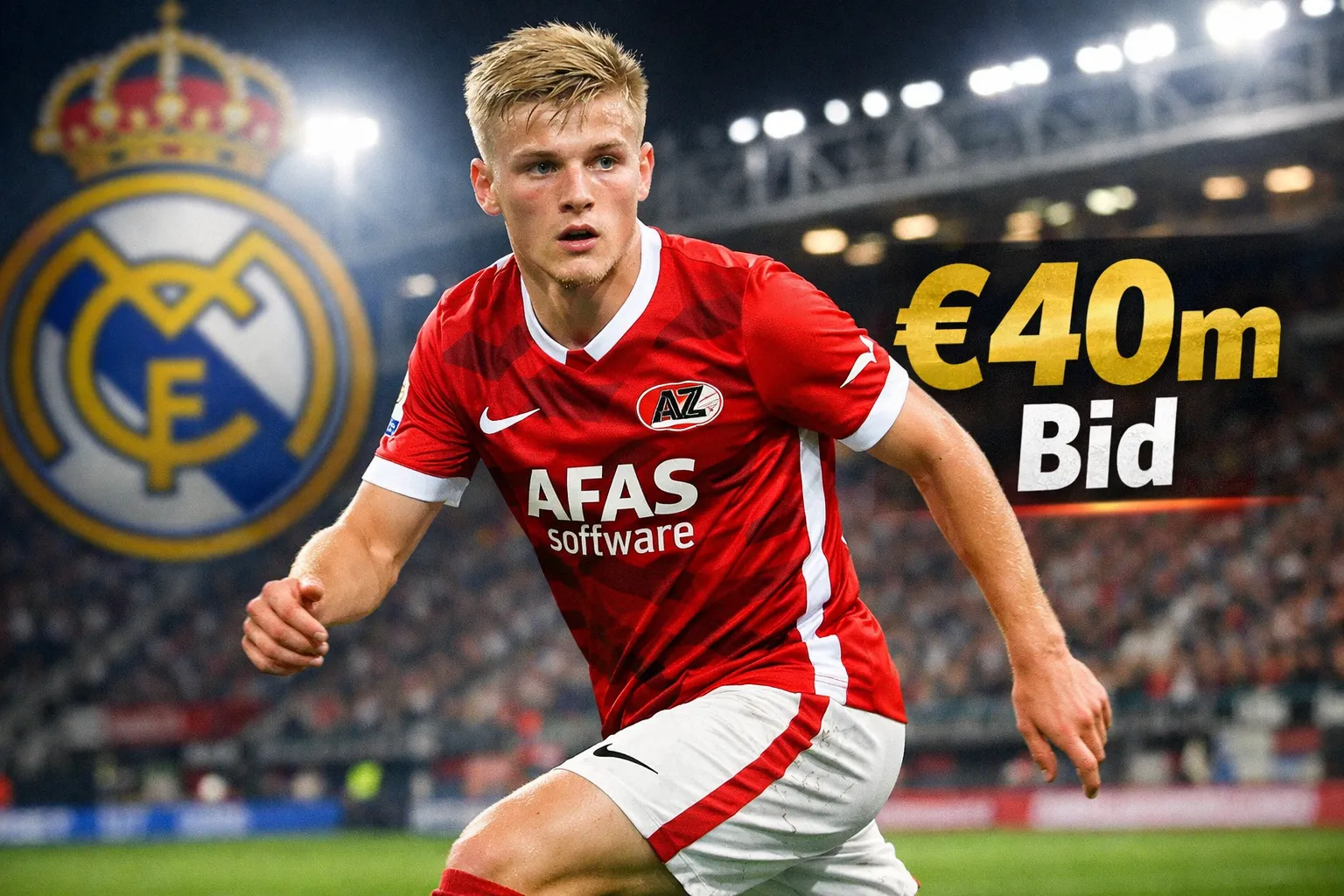 Kees Smit transfer news: Real Madrid ready €40m bid
