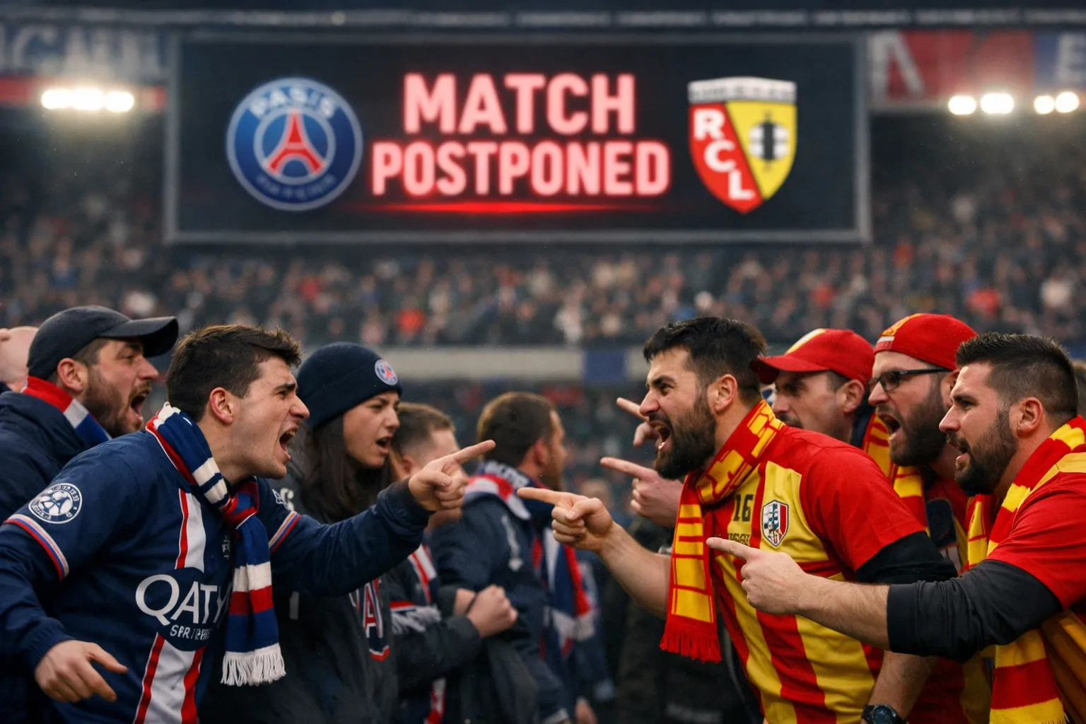 PSG Lens match postponement sparks Ligue 1 row