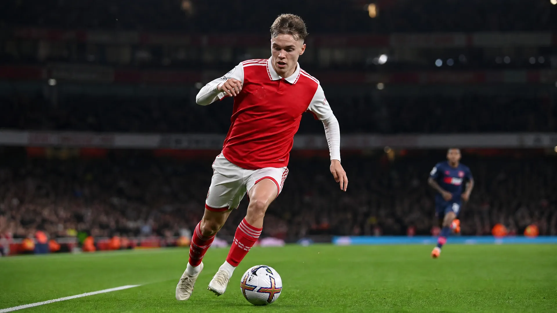 Morgan Gibbs-White in action for Nottingham Forest, a reported Arsenal transfer target in Arteta's summer midfield shortlist