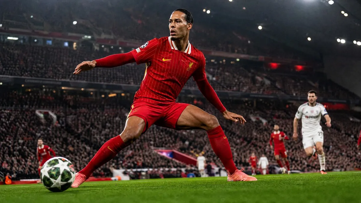 Virgil van Dijk in action for Liverpool FC as Galatasaray transfer interest grows amid Anfield changes