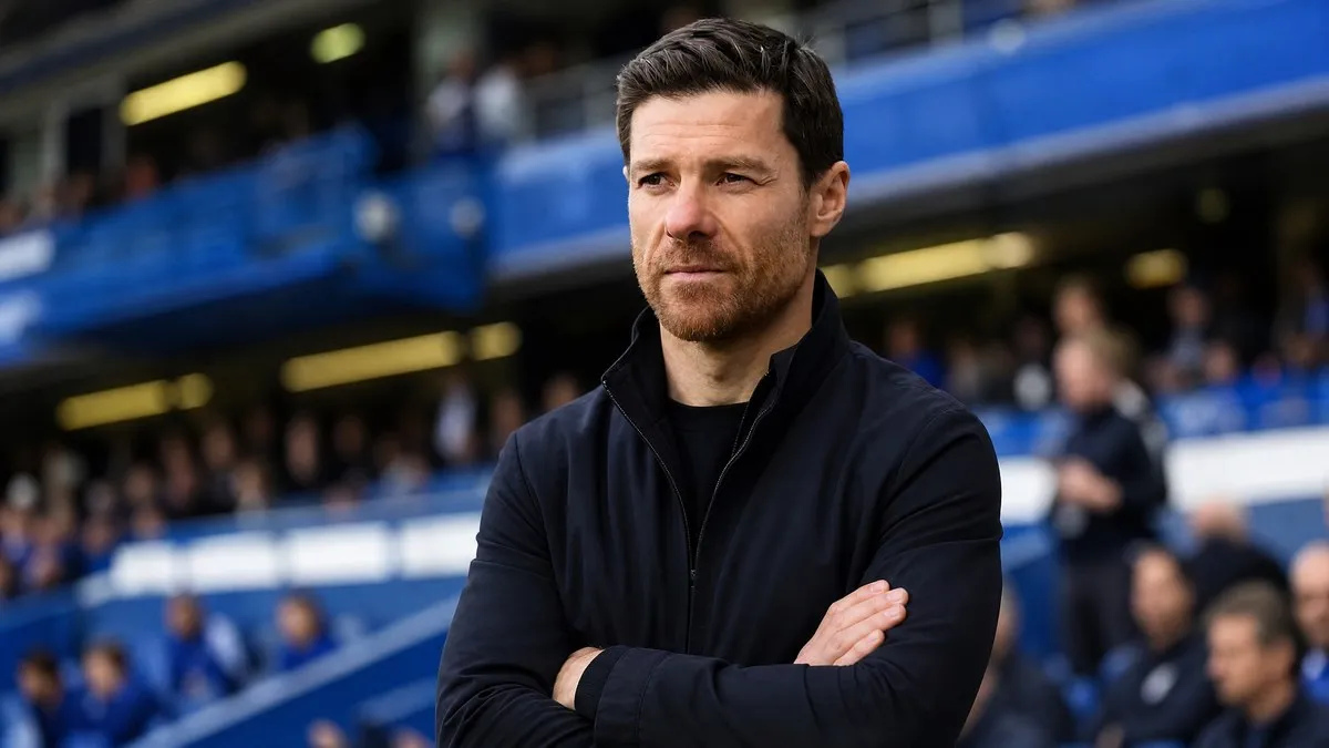 Xabi Alonso on the Chelsea touchline at Stamford Bridge as the new manager begins his summer rebuild