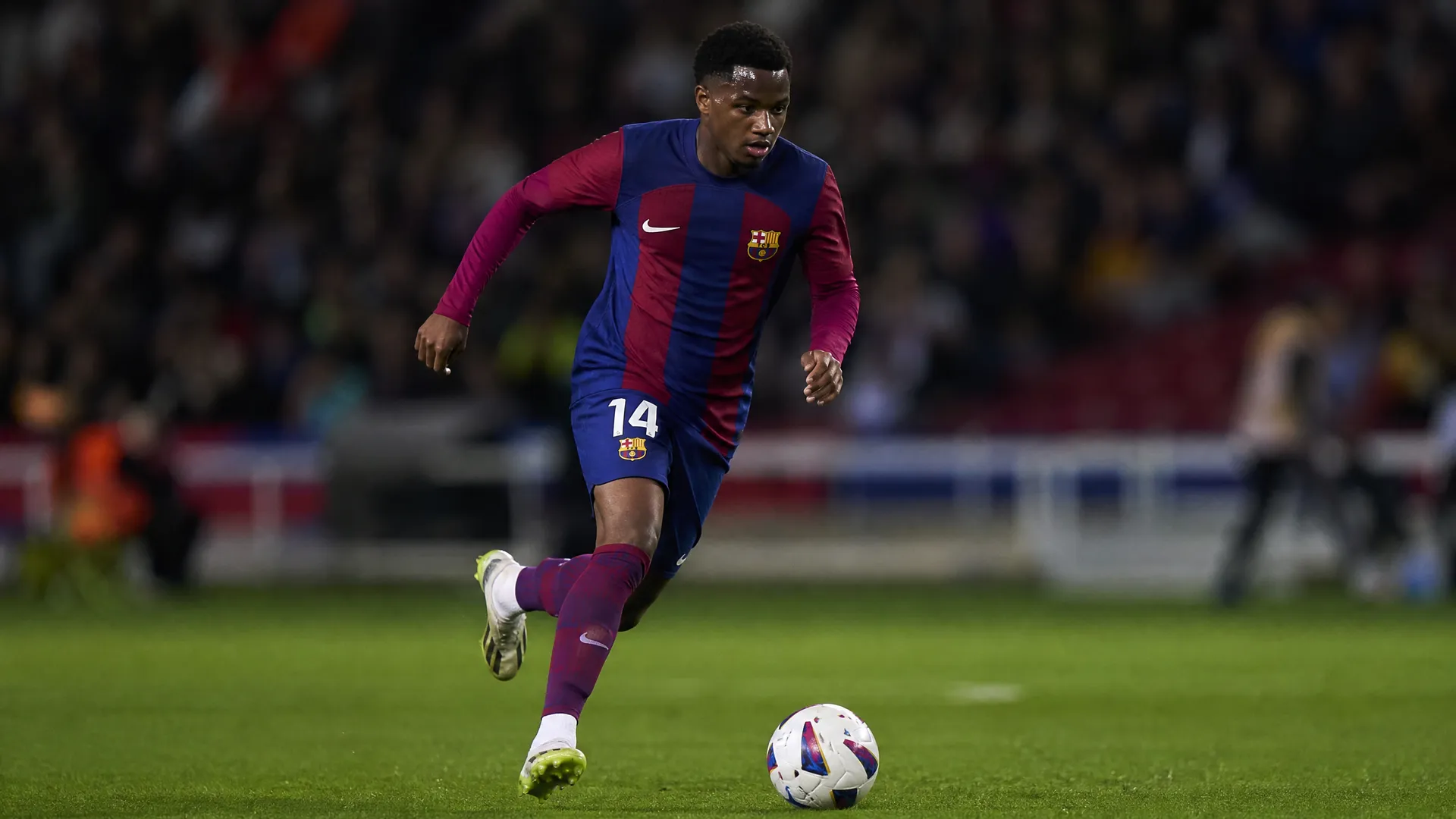 Marcus Rashford in action for Barcelona during his La Liga loan spell as Bayern Munich transfer interest grows