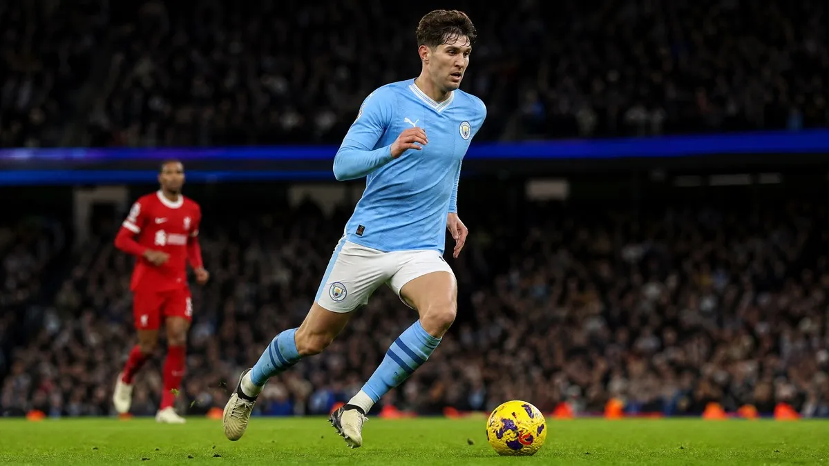 Phil Foden in action for Manchester City in the Premier League amid transfer links to Aston Villa