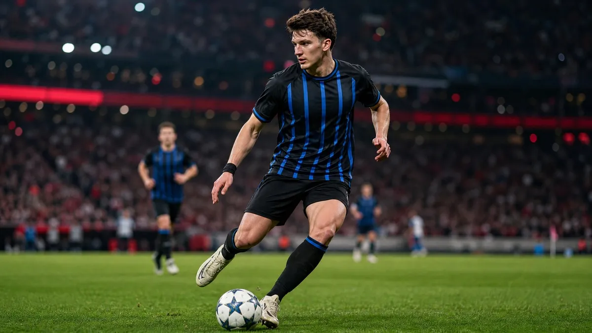 Christos Tzolis dribbles in black and blue as Arsenal transfer news leads today's football and World Cup roundup