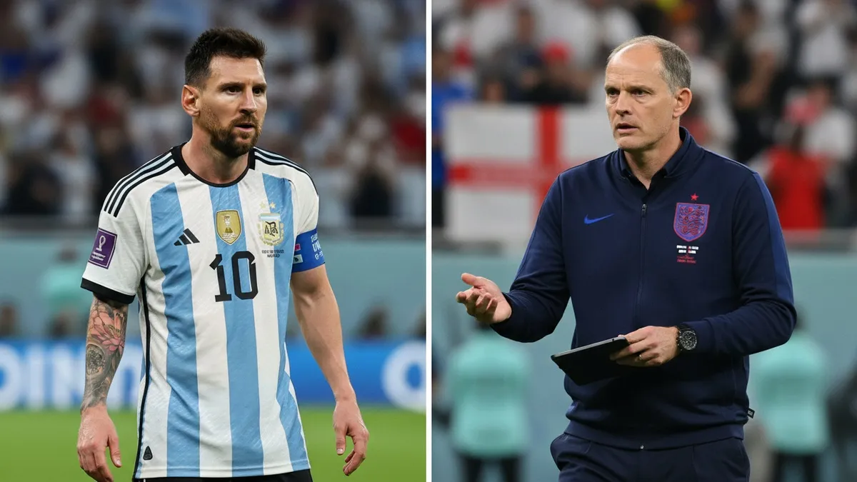 Thomas Tuchel plans England's World Cup future as Lionel Messi leads Argentina in a defining international showdown